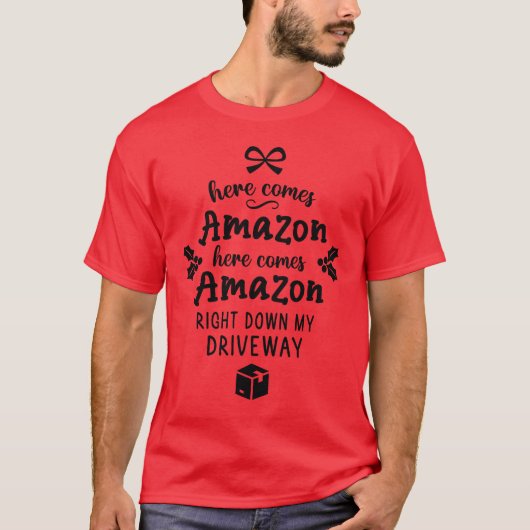 Hier komt Amazon T-shirt (Voorkant)