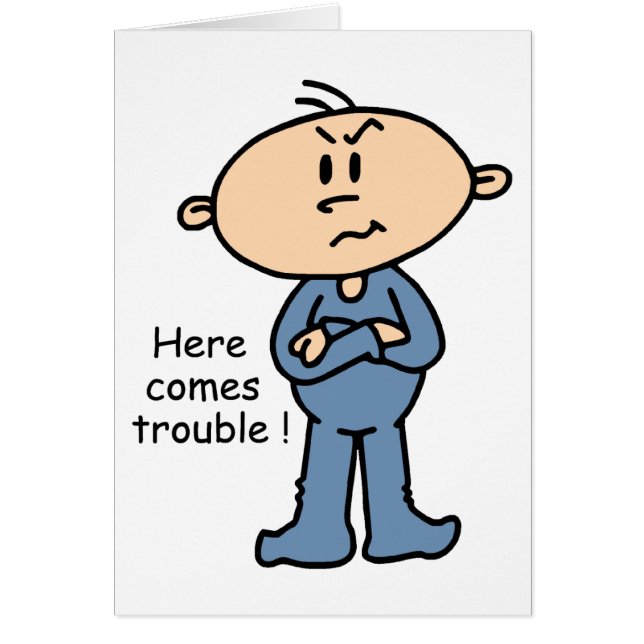 Hier komt Baby (BLUE) problemen (Voorkant)