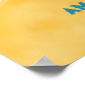 Hier komt Blue Rays Sunshine Baby Shower Hunt Game Poster (Hoek)