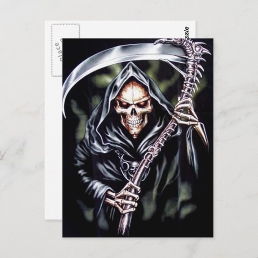 Hier komt Comes Grim Briefkaart (Voorkant / Achterkant)