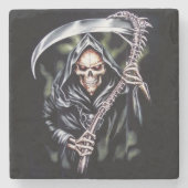 Hier komt Comes Grim Stenen Onderzetter (Voorkant)