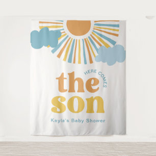 Hier komt de achtergrond van de zoon wandkleed