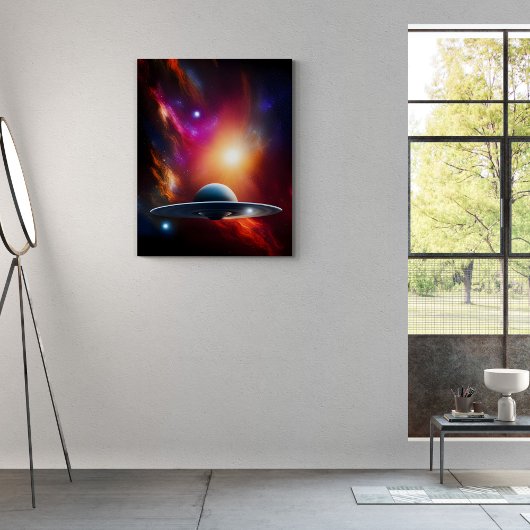 Hier komt de Aliens Canvas Afdruk
