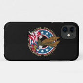 Hier komt de Amerikaanse Vrijheidsprijs Eagle Case-Mate iPhone Case (Achterkant (horizontaal))