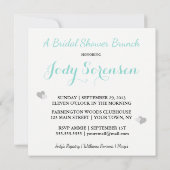 Hier komt de Bridal-feestdag Tiara. Kaart (Achterkant)