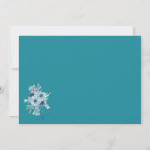 Hier komt de Bridal van de Bridal- showwer uitnodi Kaart (Achterkant)