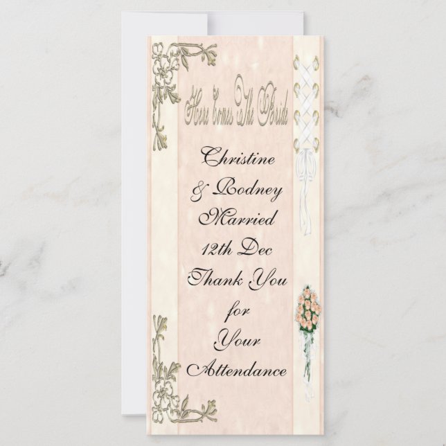 Hier komt de bride (Voorkant)