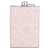 Hier komt de Bride Blush Pink Floral Heupfles (Achterkant)