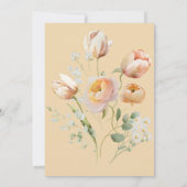 Hier komt de Bride, de Uitnodiging van de Bridal v (Achterkant)