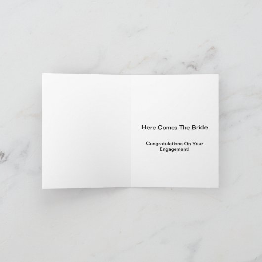 Hier komt de Bride Kaart (Binnen)