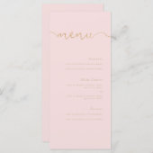 Hier komt de Bride Menu (Voorkant / Achterkant)