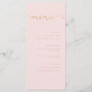 Hier komt de Bride Menu