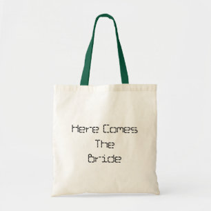 Hier komt de bride tote bag