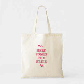 Hier komt de bride tote bag
