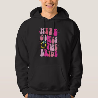 Hier Komt De Bruid Bachelorette Feest Bruid Bruids Hoodie