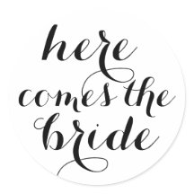 Hier komt de bruid