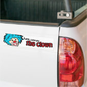 Hier komt de clown bumper sticker (Op Truck)