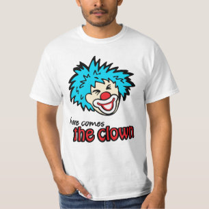 "Hier komt de clown" t-shirt