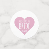 Hier komt de Confetti van de de lijst van het Vrij (Kleine voorkant)