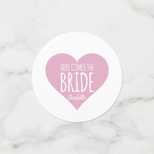 Hier komt de Confetti van de de lijst van het Vrij (Kleine voorkant)