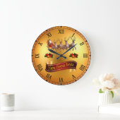 Hier komt de Kerstman en zijn rendieren ~ Grote Klok (Huis)