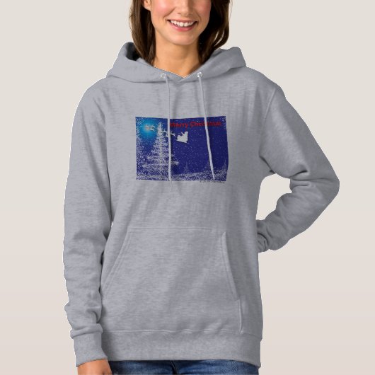 Hier komt de Kerstman! Hoodie (Voorkant)