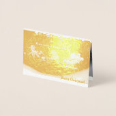 Hier komt de kerstman! kerstkaart voor Folie Kaarten (Voorkant)