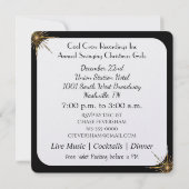 Hier komt de Kerstman met Kerstmis Kaart (Achterkant)