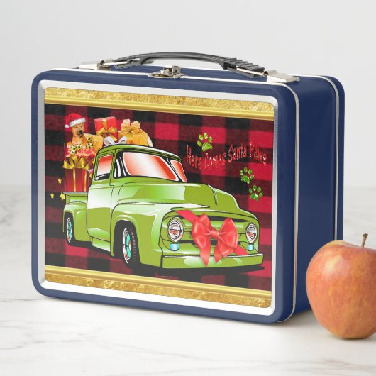 Hier komt de kerstparade van Santa Pws (In situ)