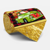 Hier komt de kerstparade van Santa Pws Stropdas (Opgerold)