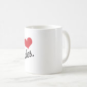 Hier komt de koffie-mok van de Brides voor twee br Koffiemok (Voorkant rechts)