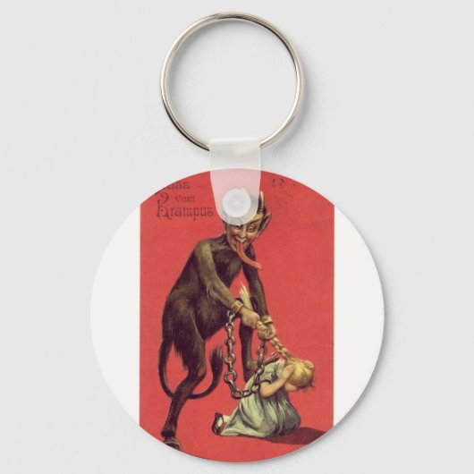 Hier komt de Krampus! 2 Sleutelhanger (Voorkant)