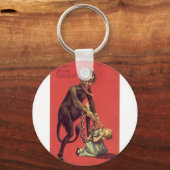 Hier komt de Krampus! 2 Sleutelhanger (Voorkant)