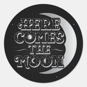 Hier Komt De Maan / Stickers