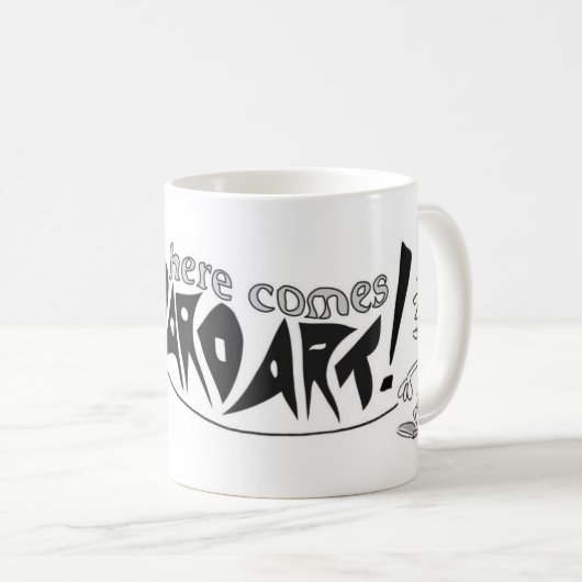 Hier komt de mok HardArt (Voorkant rechts)