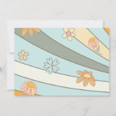 Hier komt de regenboog van de zon op de eerste ver kaart (Achterkant)