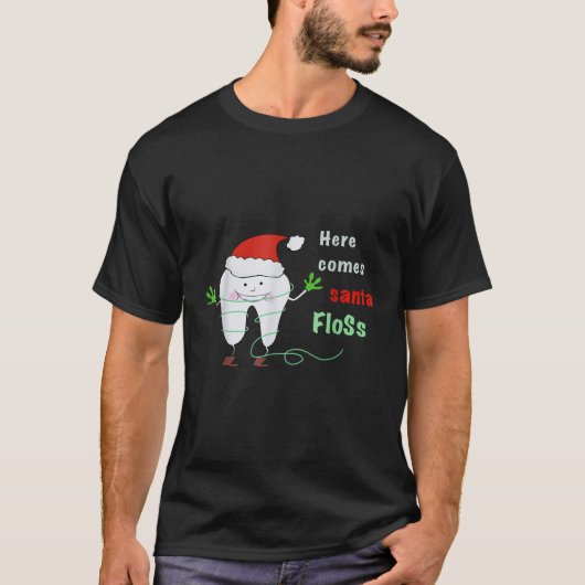 Hier komt de Santa FloSS T-shirt (Voorkant)