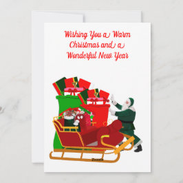 Hier komt de Sinterklaas Kaart