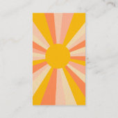 Hier komt de Son Baby shower luierloterij Informatiekaartje (Achterkant)