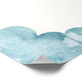 Hier komt de Son Baby shower Sunshine Welkom Poster (Hoek)