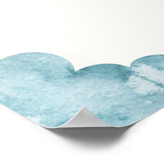 Hier komt de Son Baby shower Sunshine Welkom Poster (Hoek)