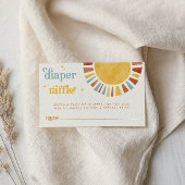 Hier komt de Son Boho Retro Zonneluier Raffle Informatiekaartje