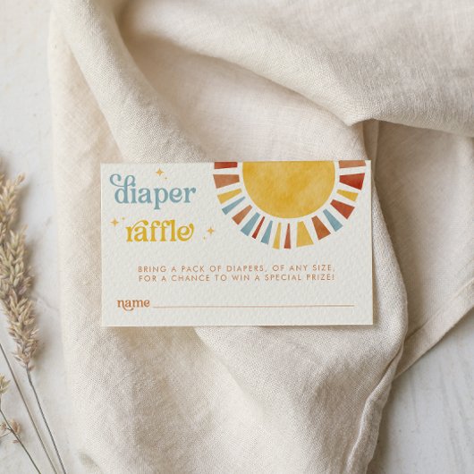 Hier komt de Son Boho Retro Zonneluier Raffle Informatiekaartje