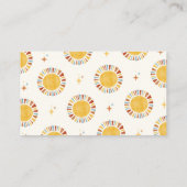 Hier komt de Son Boho Retro Zonneluier Raffle Informatiekaartje (Achterkant)