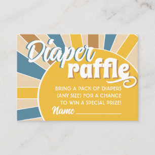 Hier komt de Son Diaper Raffle Informatiekaartje