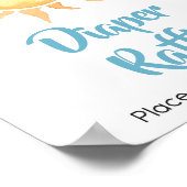 Hier komt de Son Schattigee Sun Luier Raffle Poster (Hoek)