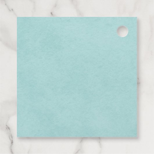 Hier komt de Son Summer Baby Shower Bedankjes Labels (Achterkant)