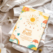 Hier komt de Son Yellow Sunshine Diapper Raffle Informatiekaartje