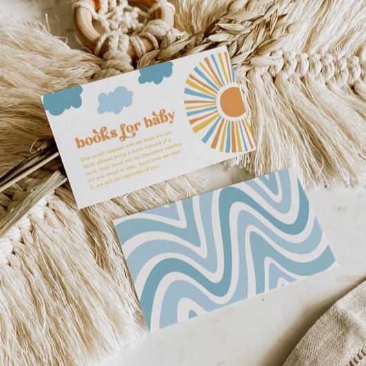 Hier komt de Sun Books voor Baby Kaarten