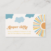 Hier komt de Sun Diaper Raffle Kaarten (Voorkant)